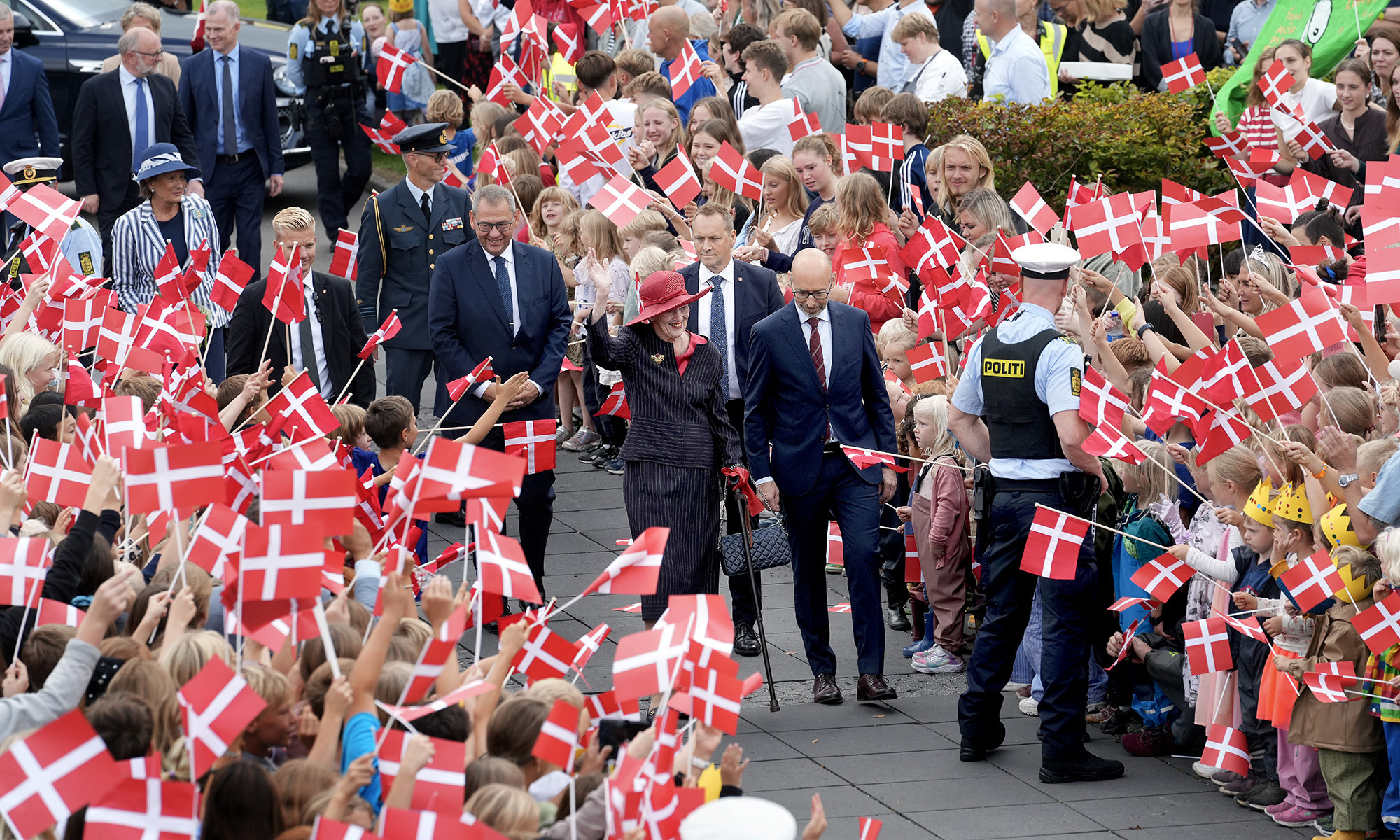Queen Margrethe II of Denmark visited NIRAS in Allerød
