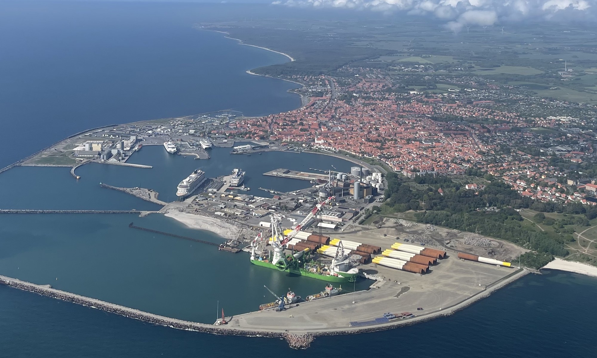 Expansion of Port of Rønne, Bornholm Denmark