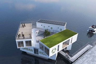 Urban Rigger House In Water (1)