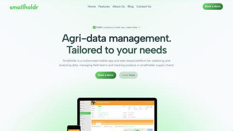 Smallholdr Website