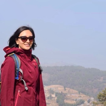 Swechya Mathema Profile New Banner With Kathmandu, Nepal In The BG